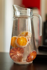 orange juice in a glass