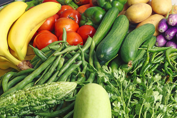fresh organic vegetables