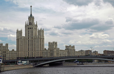 Fototapeta na wymiar Stalin's House in Moscow
