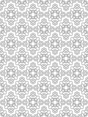 vertical flower cover. black and white monochrome seamless pattern. print, template. decorative background for printed products, packaging, textiles.