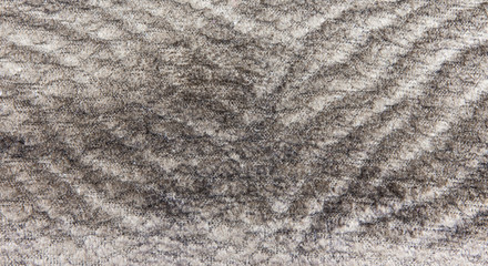 Gray embossed fabric texture background