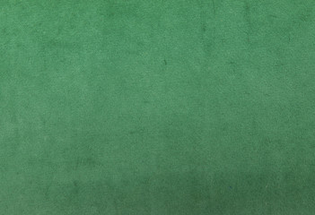 green smooth fabric texture background