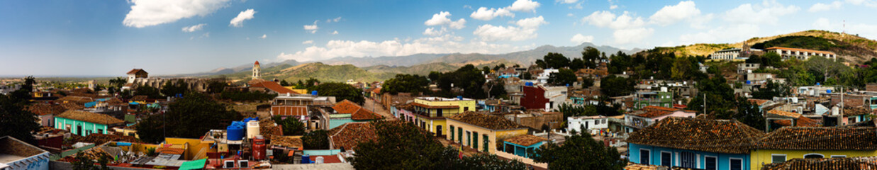 Fototapeta na wymiar Scenic view of Trinidad, Cuba
