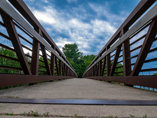 Fototapeta premium bridge over the river