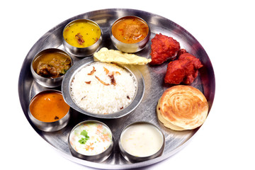 Rice with kabab

