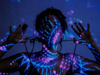 Psychedelic portrait
