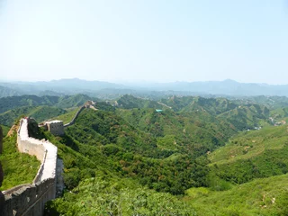 Fototapeten Gran Muralla China en el tramo de Jinshanling a Simatai © Cesar Tezza