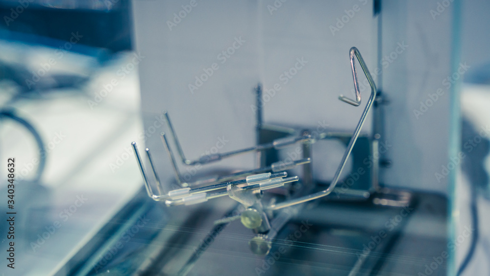 Poster testing tool in science laboratory