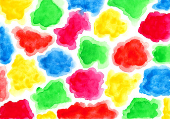 abstract background watercolor with colorful spots