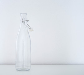 clear bottle