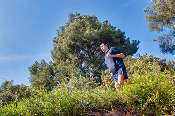 Course à pied en nature