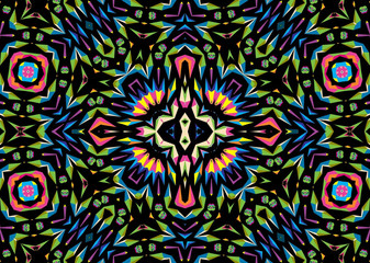 
Pattern Kaleidoscope Abstract Design