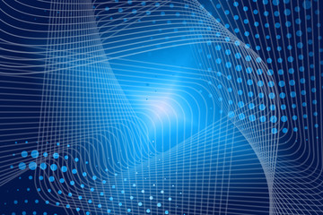 Naklejka premium abstract, blue, design, wallpaper, light, illustration, technology, digital, graphic, lines, pattern, business, space, texture, gradient, curve, line, wave, concept, shape, tech, backgrounds, backdrop