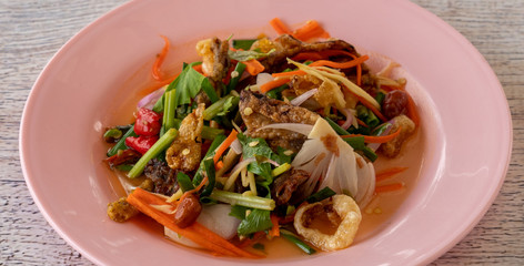 Mixed Thai Food Dishes 