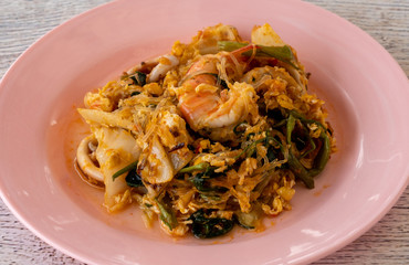 Mixed Thai Food Dishes 