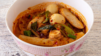 Mixed Thai Food Dishes 