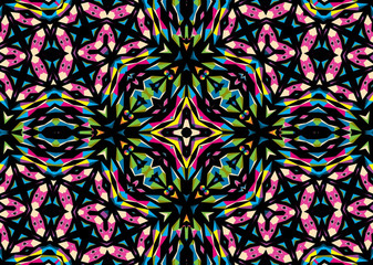 
Pattern Kaleidoscope Abstract Design