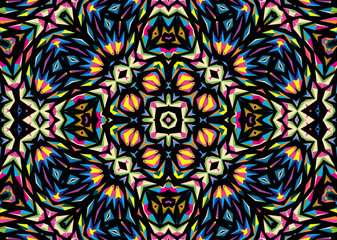 
Pattern Kaleidoscope Abstract Design