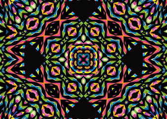 
Pattern Kaleidoscope Abstract Design