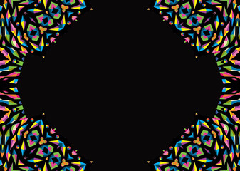 
Pattern Kaleidoscope Abstract Design
