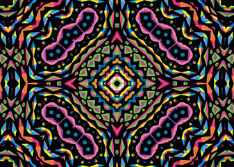 
Pattern Kaleidoscope Abstract Design