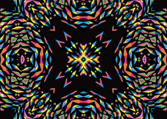 
Pattern Kaleidoscope Abstract Design