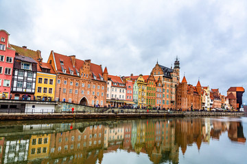 Cityscape of Gdansk in Poland