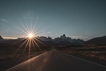 Sunset at El Chalten