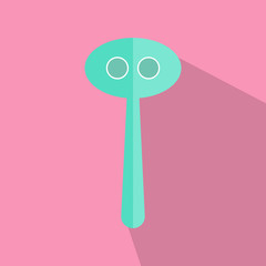 Baby toys design icon with color background