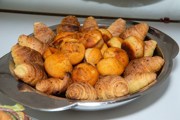 Corn bread proja and stuffed buns