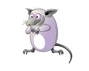 Rat symbol of 2020 year