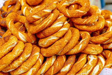 Fresh Turkish Simit Bagel 