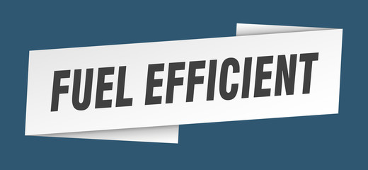 fuel efficient banner template. fuel efficient ribbon label sign