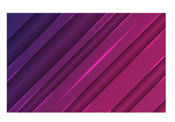 Purple geometric background. Colorful violet stripe shapes composition design. Illustration vector in eps10.