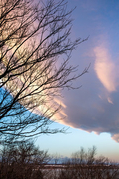 Dramatic Autumn sky