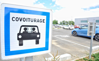 Panneau Covoiturage