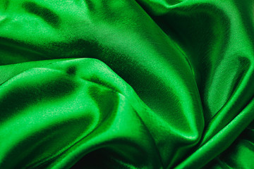 luxury cloth, wavy folds of silk texture satin material
