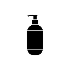 Hand soap icon in trendy flat design
