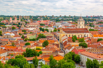 Naklejka premium Vilnius old town , Lithuania