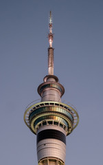 Auckland, New Zealand: Sky Tower, the iconic landmark in downtown Auckland