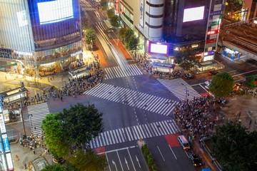 渋谷駅前スクランブル交差点