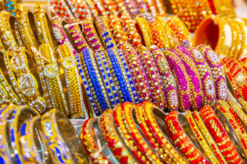 Multi-colored  Indian ethnic bracelets. jewelry Indian