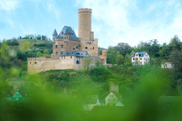 Alte Burg in Burgschwalbach, Rheinland-Pfalz in der Nähe von Limburg an der Lahn, Deutschland 