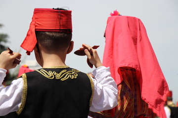 April 23 International Children's Day in Turkey - stock photo