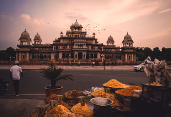 Albert Hall- Museum In Jaipur Rajasthan Jaipur.
