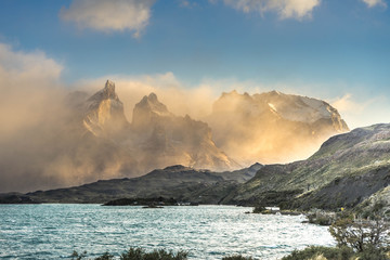 Fototapeta na wymiar Torres del Paine Patagonia