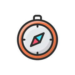 Compass Vector Icon