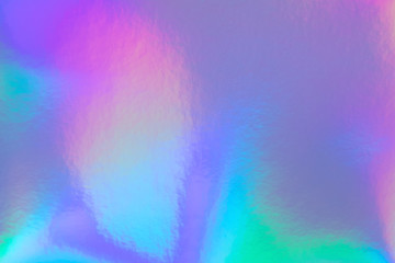 Retro holographic foil background, great design for any purposes. Abstract colorful vibrant blur...