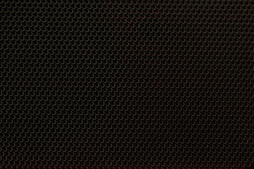 Black round hole grill texture