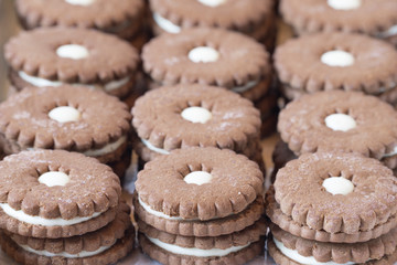 Set of cookies put in raw.